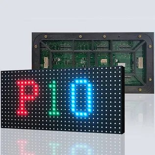 Modul Panel LED P10 RGB SMD Full Color Outdoor 16 x 32cm